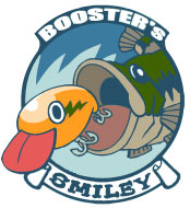 BOOSTER's smiley